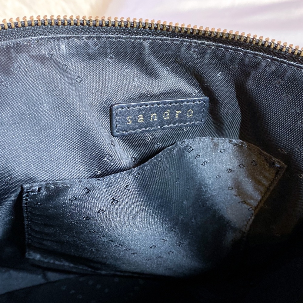 euc Sandro Paris soft leather tote - Picture 11 of 11